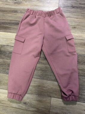 Express ladies Cargo Joggers - Dusty Rose Pink